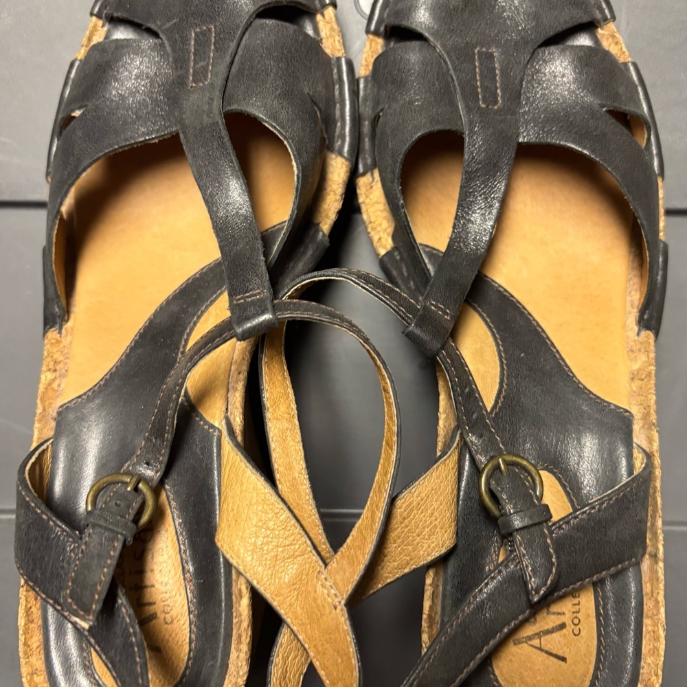 Clarks Artisan Collection Leather Sandals